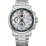 Citizen Chronograph Silver Stainless Steel Strap Men Watch AN3690-56A