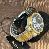 Citizen Chronograph Two-Tone Stainless Steel Strap Men Watch AN8059-56L