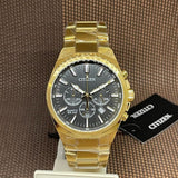 Citizen Chronograph Gold Stainless Steel Strap Men Watch AN8173-51E