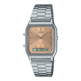 Casio Vintage Stainless Steel Watch AQ-230A-4AMQYDF