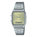 Casio Vintage Stainless Steel Watch AQ-230A-9AMQYDF