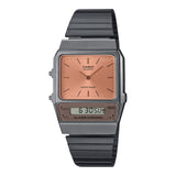 Casio General Digital-Analogue Gray Stainless Steel Strap Unisex Watch AQ-800ECGG-4ADF-P