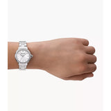 Emporio Armani Silver Stainless Steel Strap Women Watch AR11596