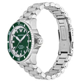 Emporio Armani Green Dial Stainless Steel Strap Women Watch AR60080