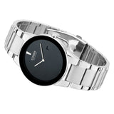 Citizen Eco-Drive Black Dial Silver Stainless Steel Strap Men Watch AU1060-51E