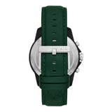 Armani Exchange Green Dial Leather Strap Men Watch AX1741