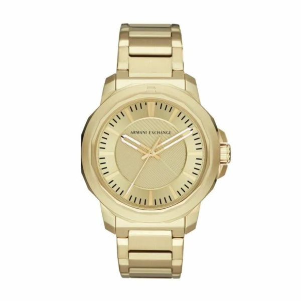 Armani Exchange Analog Ryder Gold Dial Men's Watch AX1901P