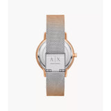 Armani Exchange Rose Gold Milanese Strap Unisex Watch AX5617