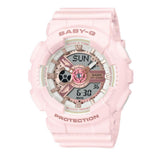 Casio Baby-G Aqua Planet Collaboration Digital Analog Pink Resin Strap Women's Watch BA-110AQ-4ADR-P