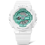 Casio Baby-G White Resin Strap Unisex Watch BA-110XWS-7ADR-P