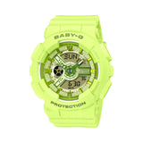 Casio Baby-G BA-110 Series Lime Resin Watch BA-110YK-3ADR