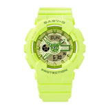 Casio Baby-G BA-110 Series Lime Resin Watch BA-110YK-3ADR