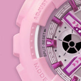 Casio Baby-G BA-110 Series Light Pink Resin Watch BA-110YK-4ADR