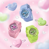 Casio Baby-G BA-110 Series Lime Resin Watch BA-110YK-3ADR