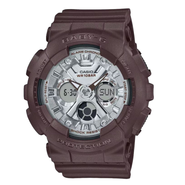 Casio Baby-G Standard Analog-Digital Brown Watch BA-130SW-5ADR