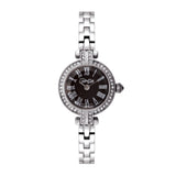 Beka & Bell Black Dial Silver Stainless Steel Women Watch BB013-B