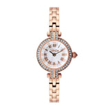 Beka & Bell White Dial Rose Gold Stainless Steel Strap Women Watch BB013-C