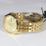 Citizen Gold Dial And Stainless Steel Strap Men Watch BF2013-56P