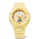 Casio Baby-G Yellow Resin Strap Women Watch BGA-320-9ADR