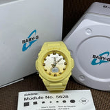 Casio Baby-G Yellow Resin Strap Women Watch BGA-320-9ADR