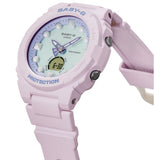 Casio Baby-G Digital Analog Shock Resistant Pink Resin Strap Women's Watch BGA-320FH-4ADR