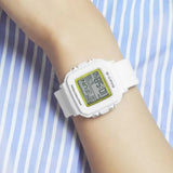 Casio Baby-G Plus Series Digital White Resin Strap Women's Watch BGD-10K-7DR-P