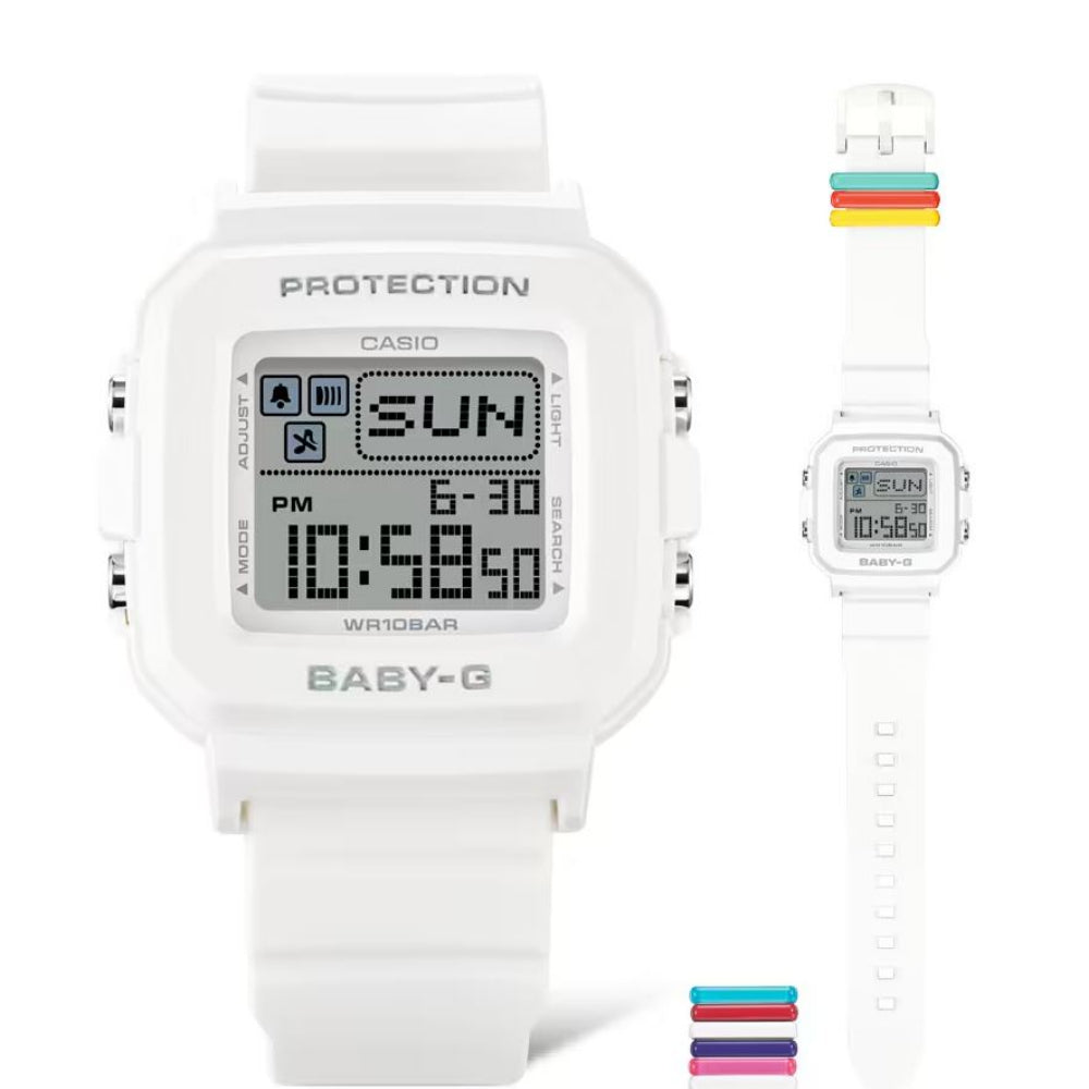 Casio Baby-G Digital Resin Strap Women Watch BGD-10L Series