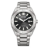 Citizen Eco-Drive Silver Stainless Steel Strap Men Watch BM7630-80E