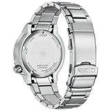 Citizen Eco-Drive Blue Dial Silver Stainless Steel Strap Men Watch BN0165-55L