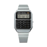 Casio General Vintage Silver Stainless Steel Strap Unisex Watch CA-500WE-1ADF-P