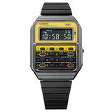 Casio General Digital Black Stainless Steel Strap Men Watch CA-500WEGG-9BDF-P