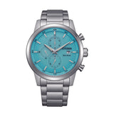 Citizen Eco-Drive Chronograph Stainless Steel Strap Men Watch CA0748-80L