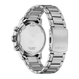 Citizen Eco-Drive Chronograph Stainless Steel Strap Men Watch CA0748-80L