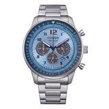 Citizen Eco-Drive Chronograph Beginning Blue Stainless Steel CA4500-83M