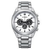 Citizen Eco-Drive Silver Stainless Steel Strap Men Watch CA4590-81A