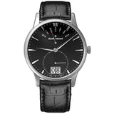 CLAUDE BERNARD CB34004-3NIN BLACK LEATHER MEN'S WATCH