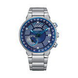 Citizen Eco-Drive Blue Dial Silver Stainless Steel Strap Men Watch CC3030-53L