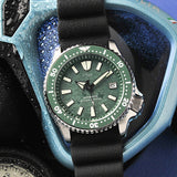 Green Reef - CWH Collective Date Display Stainless Steel Rubber Strap Diver’s Watch CH-MOD-M19