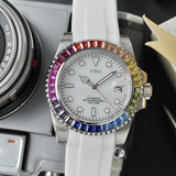 Pale Mirage - CWH Collective White Rubber Strap Women Watch CH-MOD-M32