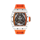 Cronus Art Apollo Series White-Orange Watch CM002-01D