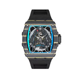 Cronus Art Apollo Series Black Blue Watch CM002-01J