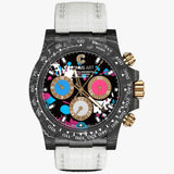 Cronus Art Daytona Series Colorful White Watch CM002-15F