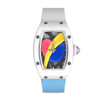 Cronus Art Rainbow Series White Blue Watch CM003-04B