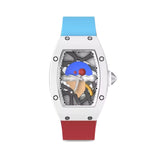 Cronus Art Dreams Series White Red Watch CM003-05C