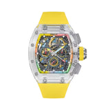 Cronus Art The Time Tunnel Series Limited Edition Fendi Yellow Watch CM08-025