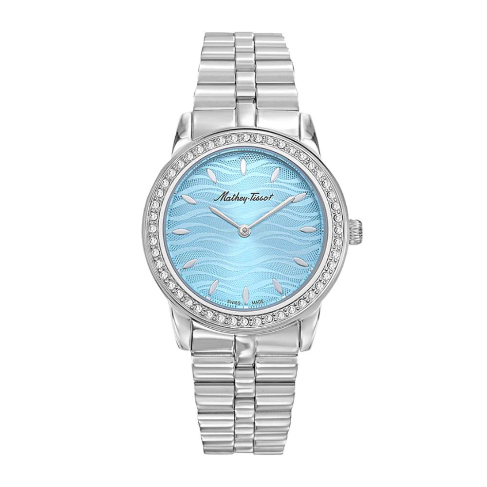 Mathey-Tissot Artemis Collection Sapphire Crystal Stainless Steel Ladies Watch