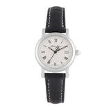 Mathey-Tissot City Leather Collection Stainless Steel Women's Watch