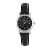 Mathey-Tissot City Leather Collection Stainless Steel Women's Watch