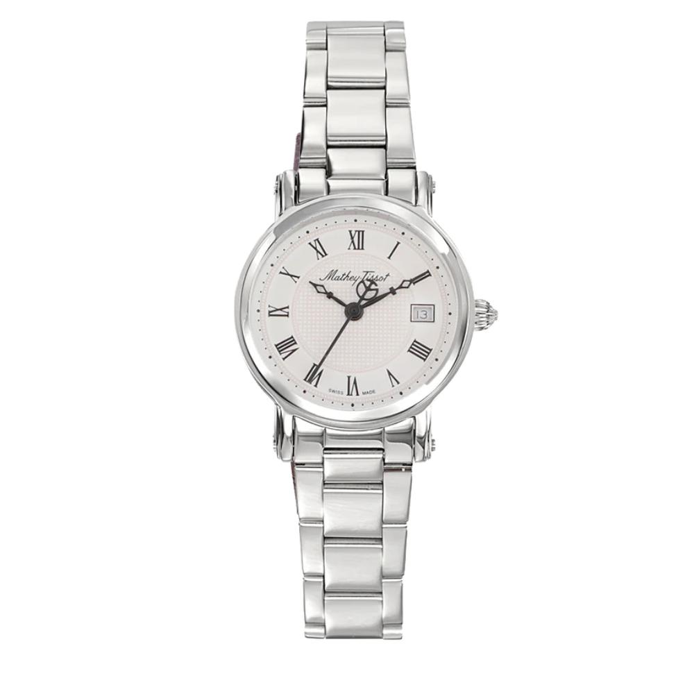 Mathey-Tissot City Big Collection Sapphire Crystal Stainless Steel Women's Watch