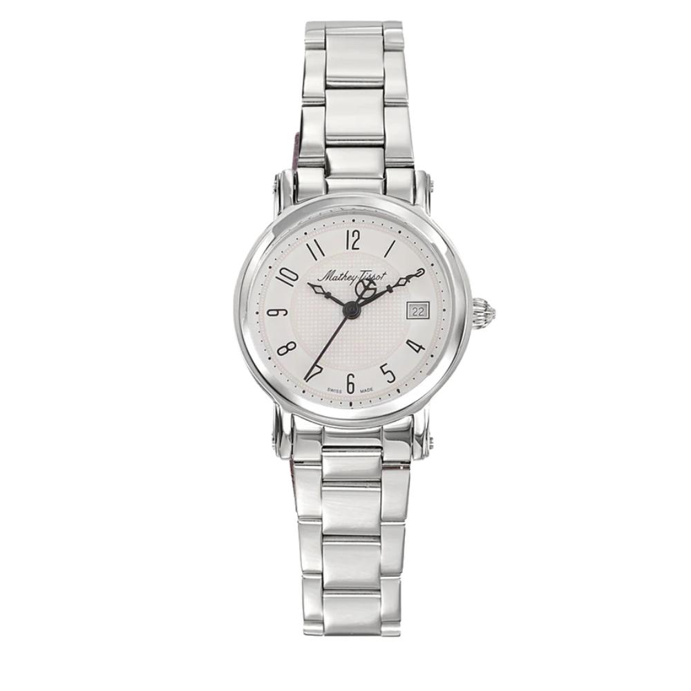 Mathey-Tissot City Big Collection Sapphire Crystal Stainless Steel Women's Watch